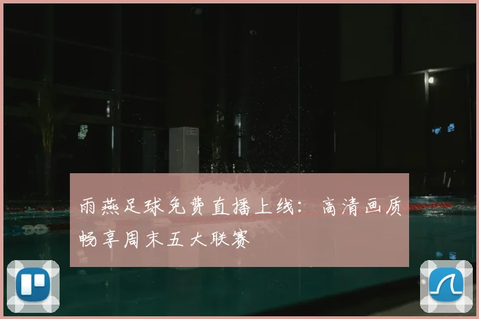 雨燕足球免费直播上线：高清画质畅享周末五大联赛